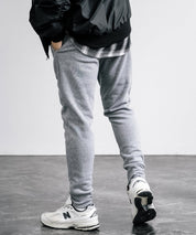 綿タッチ裏起毛イージージョガーパンツ/コットンタッチスウェットパンツ 14985