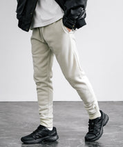 綿タッチ裏起毛イージージョガーパンツ/コットンタッチスウェットパンツ 14985