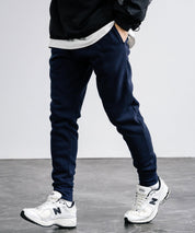 綿タッチ裏起毛イージージョガーパンツ/コットンタッチスウェットパンツ 14985