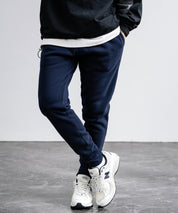 綿タッチ裏起毛イージージョガーパンツ/コットンタッチスウェットパンツ 14985