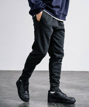 綿タッチ裏起毛イージージョガーパンツ/コットンタッチスウェットパンツ 14985