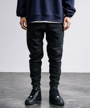 綿タッチ裏起毛イージージョガーパンツ/コットンタッチスウェットパンツ 14985