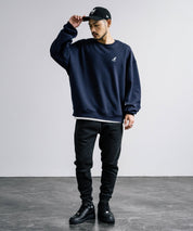 綿タッチ裏起毛イージージョガーパンツ/コットンタッチスウェットパンツ 14985