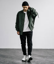 綿タッチ裏起毛イージージョガーパンツ/コットンタッチスウェットパンツ 14985