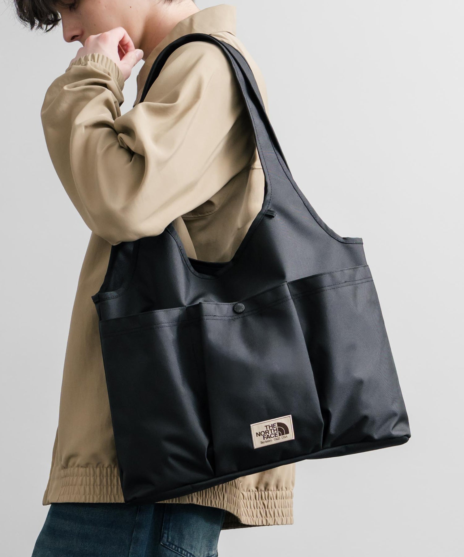 THE NORTH FACE WHITE LABEL WL TRIG BAG ナイロンデニムワンポイント