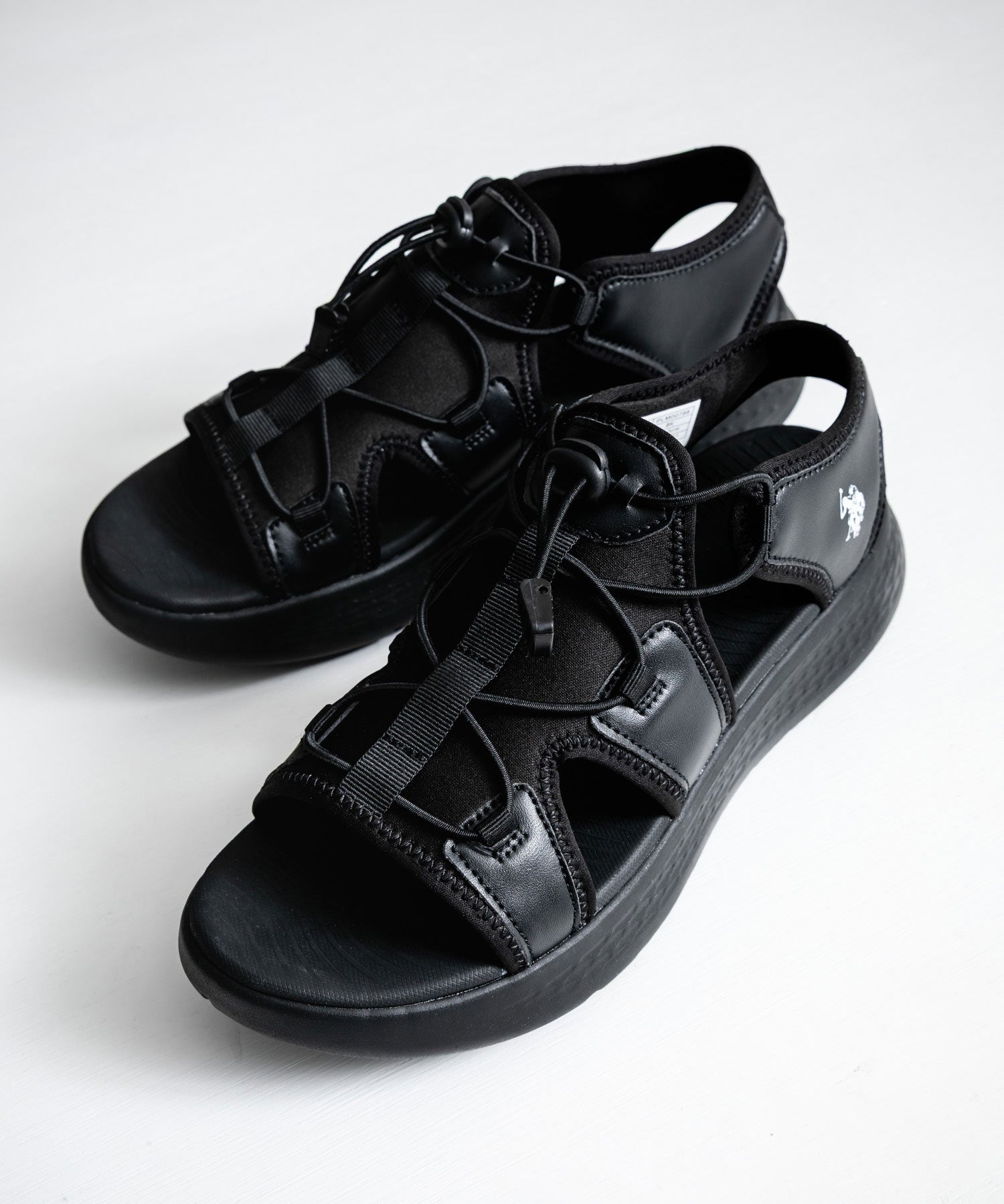 U.S. POLO ASSN. ユーエスポロアッスン ワンポイントロゴ厚底スニーカーサンダル 15734