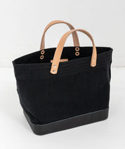 Butler Verner Sails バトラーバーナーセイルズ 日本製 国産 モールドレザーセルビッチキャンバス-ランチトート JI-2712 12319