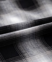 新色追加 オーバーサイズ 無地/チェック柄/ストライプ柄レギュラーカラー半袖シャツ 13977