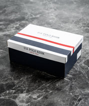 新色追加 U.S. POLO ASSN. ユーエスポロアッスン 厚底ボリュームソールコンビネーションレースアップスニーカー 14137