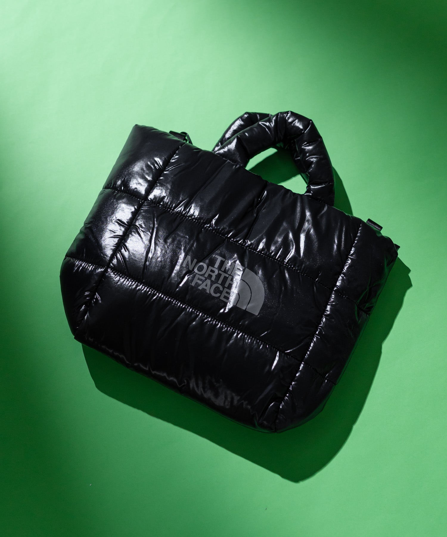 日本未展開モデル WHITE LABEL THE NORTH FACE PLUMPY TOTE BAG L 2WAYキルティングショルダートートバッグ 15361