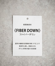 オーバーサイズファイバーダウン中綿ジャケット 14545