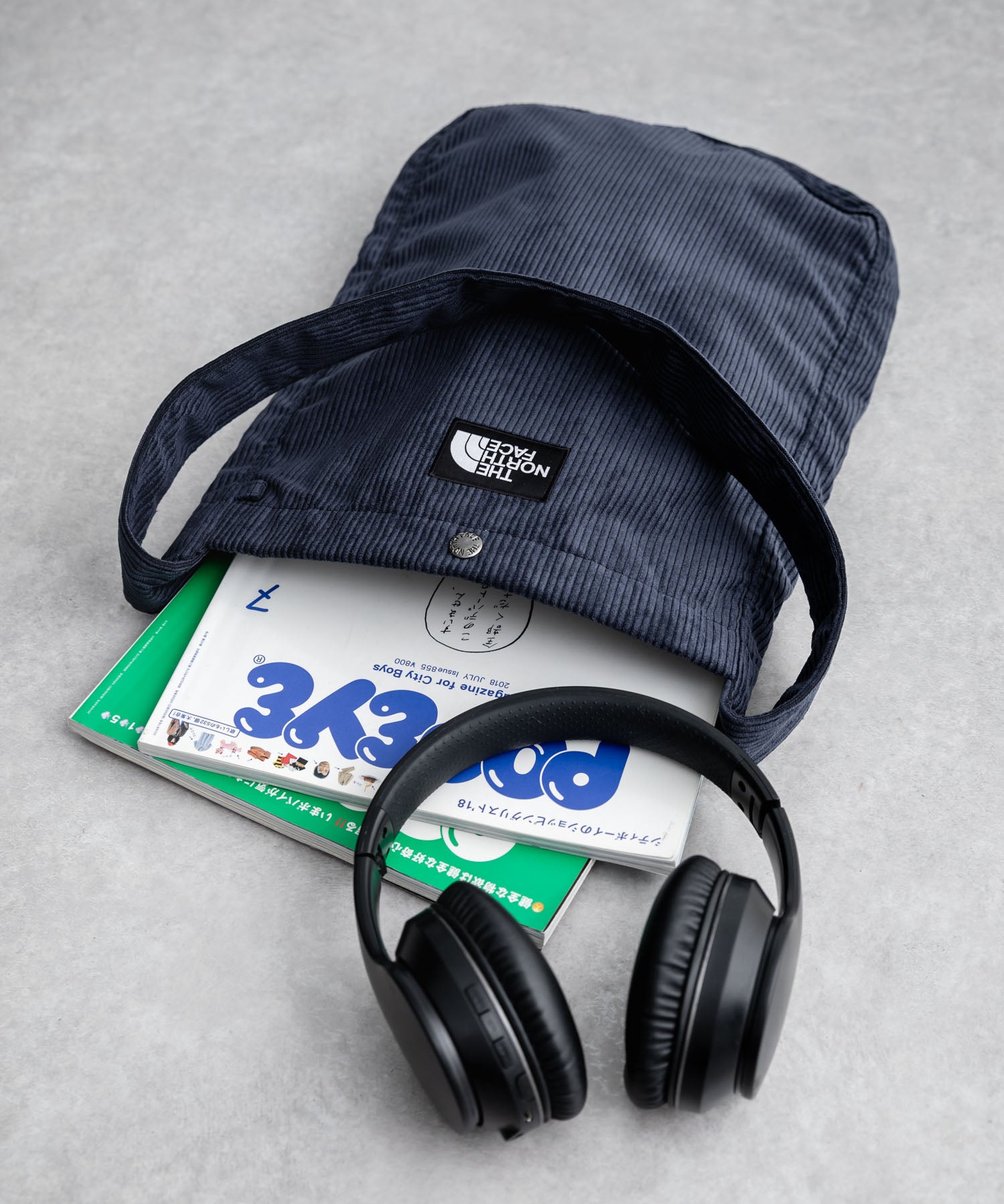 THE NORTH FACE ザ・ノースフェイス FLUID TOTE_PLUS コーデュロイトートバッグ/ロゴワッペンワンショルダーバッグ 16611