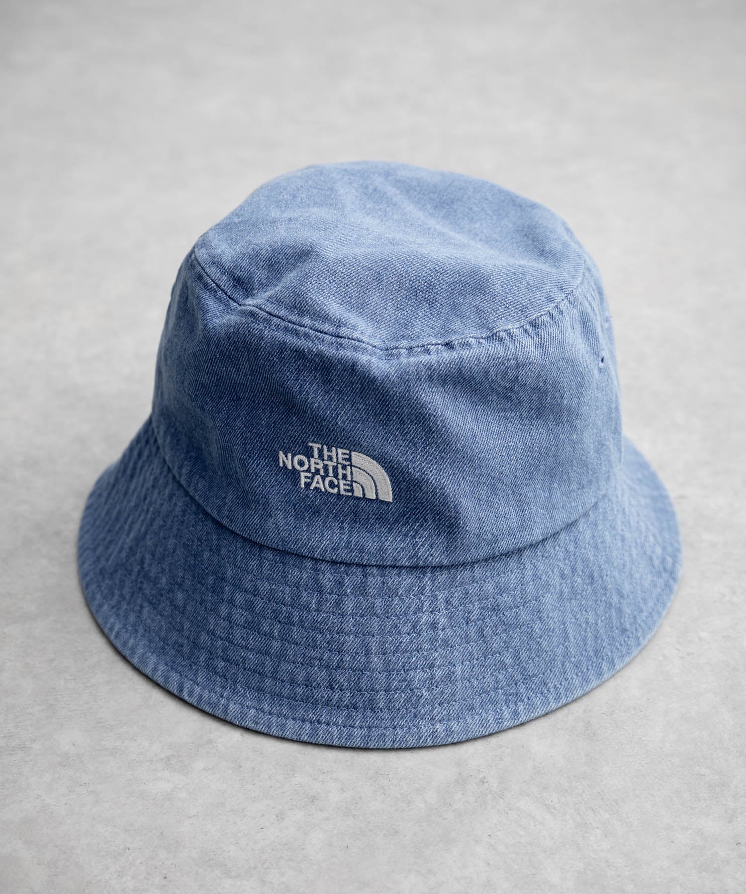THE NORTH FACE ザ・ノースフェイス TNF LOGO BUCKET HAT ワンポイントロゴ刺繍バケットハット/デニムバケハ 16136