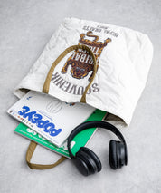 KRIFF MAYER クリフメイヤー スーベニア刺繍TOTE BAG/ひょうたん型キルティングナイロントートバッグ Z2615128 16466