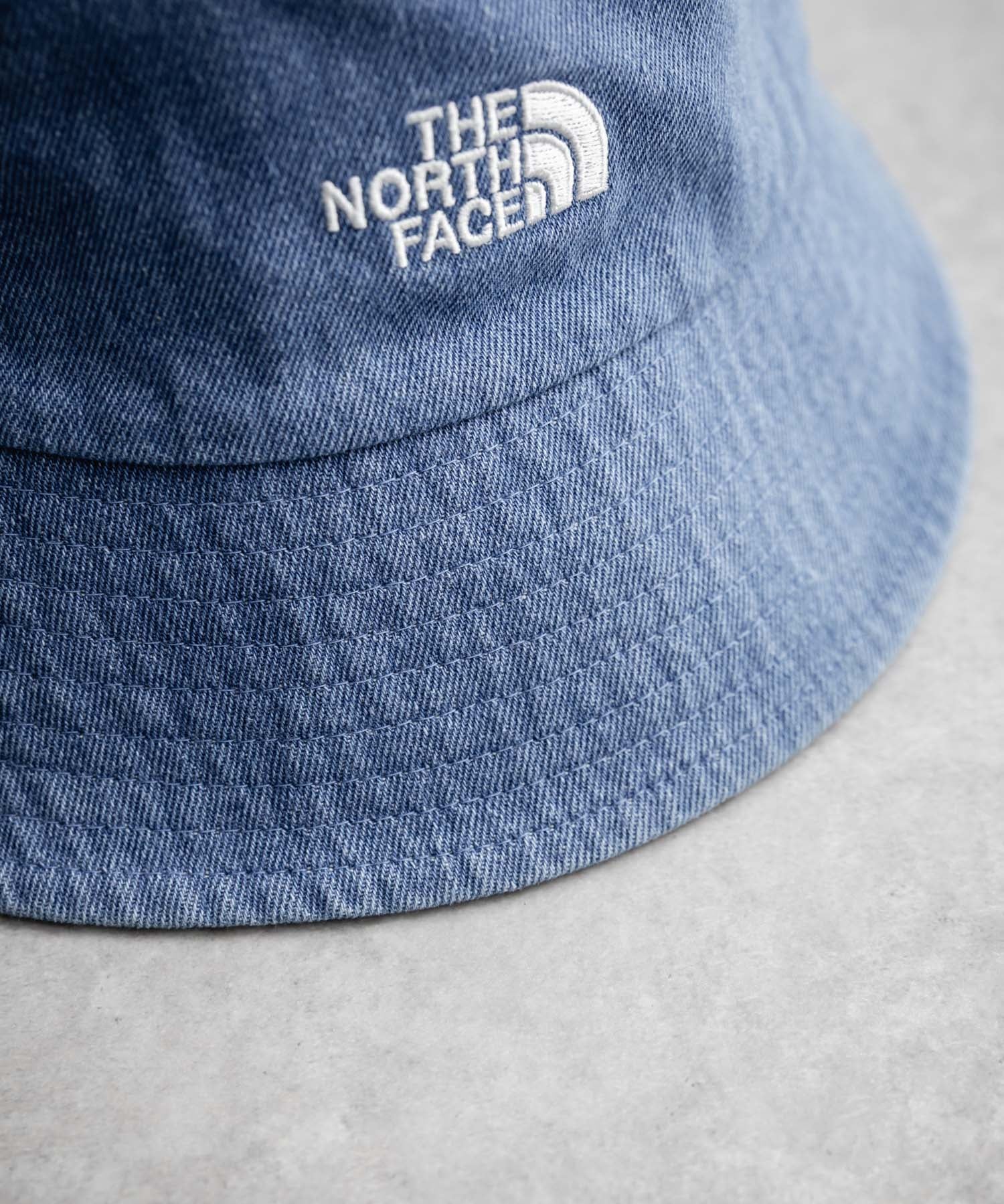 THE NORTH FACE ザ・ノースフェイス TNF LOGO BUCKET HAT ワンポイントロゴ刺繍バケットハット/デニムバケハ 16136