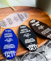 Butler Verner Sails 日本製 CHECK IN KEY TAG ワイヤーリングアクリルキーホルダー JA-3088 16239
