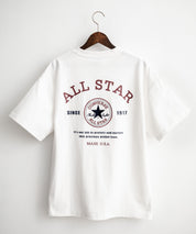 CONVERSE コンバース オーバーサイズフライスバックグラフィッククルーネック半袖Tシャツ 15726