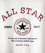 CONVERSE コンバース オーバーサイズフライスバックグラフィッククルーネック半袖Tシャツ 15726