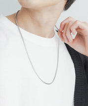 ステンレスデザインチェーンネックレス 11631