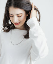 ステンレスデザインチェーンネックレス 11631