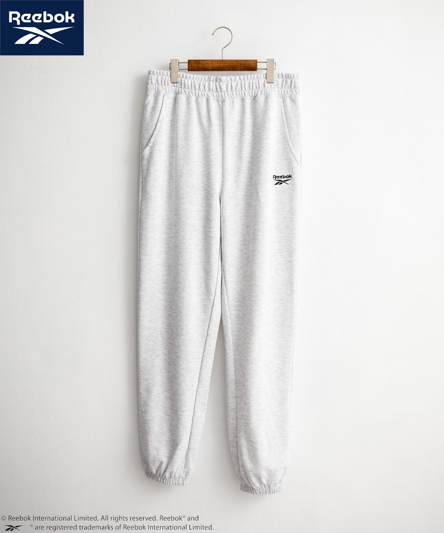 Reebok リーボック セットアップ オーバーサイズロゴ刺繍裏毛スウェット上下セット/トレーナー&イージージョガーパンツ 14867