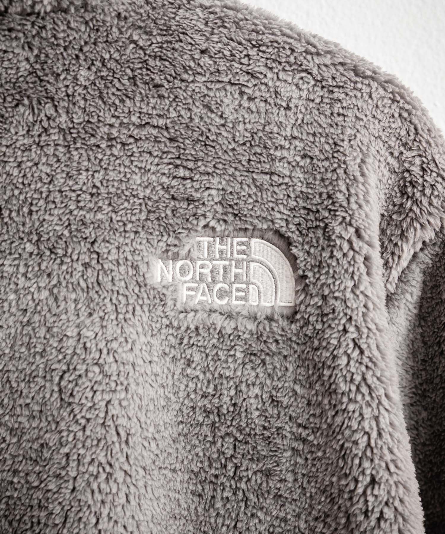 日本未展開モデル THE NORTH FACE ザ・ノースフェイス WHITE LABEL ホワイトレーベル COMFY ALPHA FLEECE ZIP UP ワンポイントロゴ刺繍ボアジャケット 15367