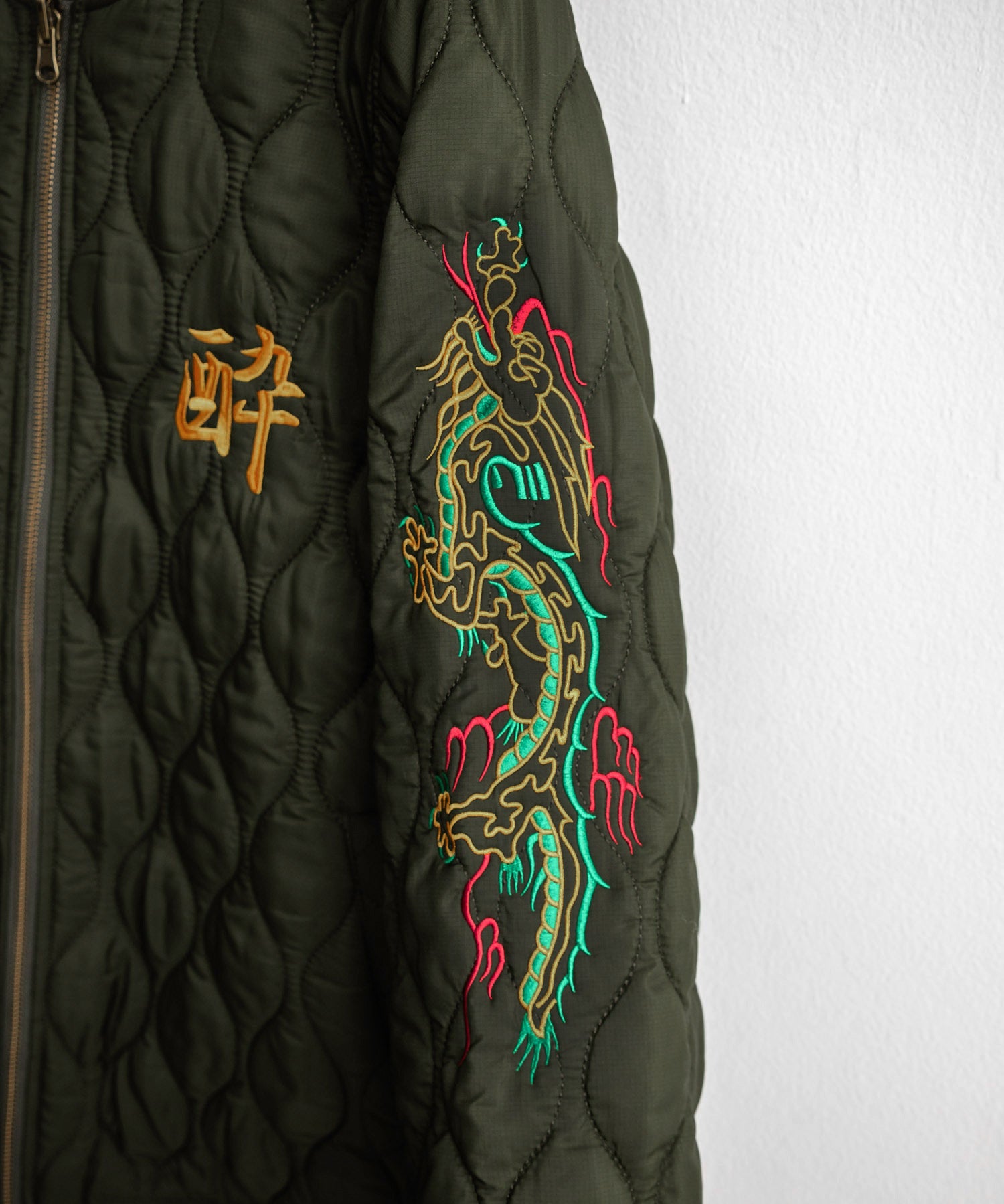 YOIDORE 酔いどれ スーベニア刺繍キルティング2wayリバーシブルジャケット 14890