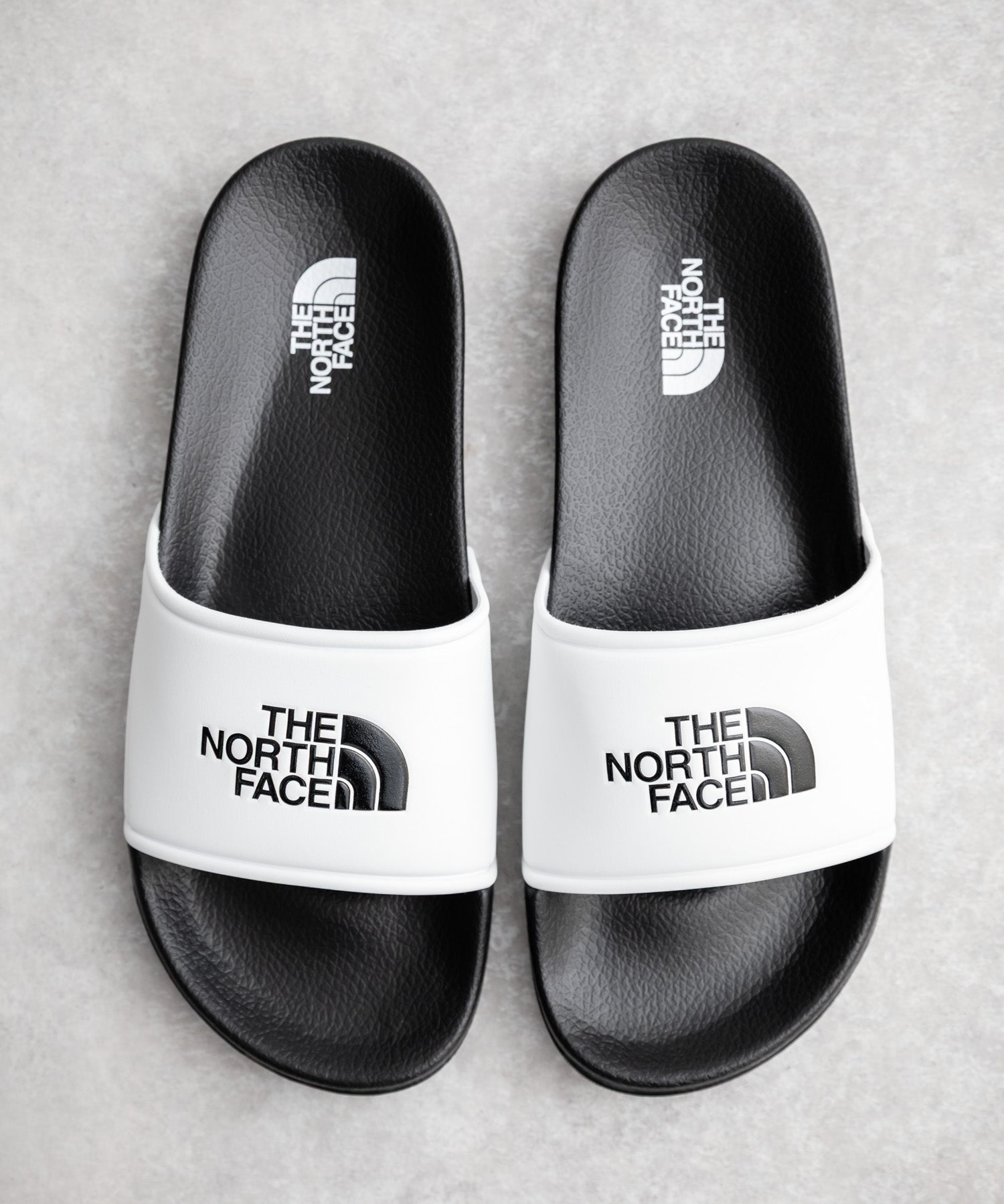 日本未展開モデル WHITE LABEL THE NORTH FACE EPIC SLIDE ロゴスリッパサンダル 16106
