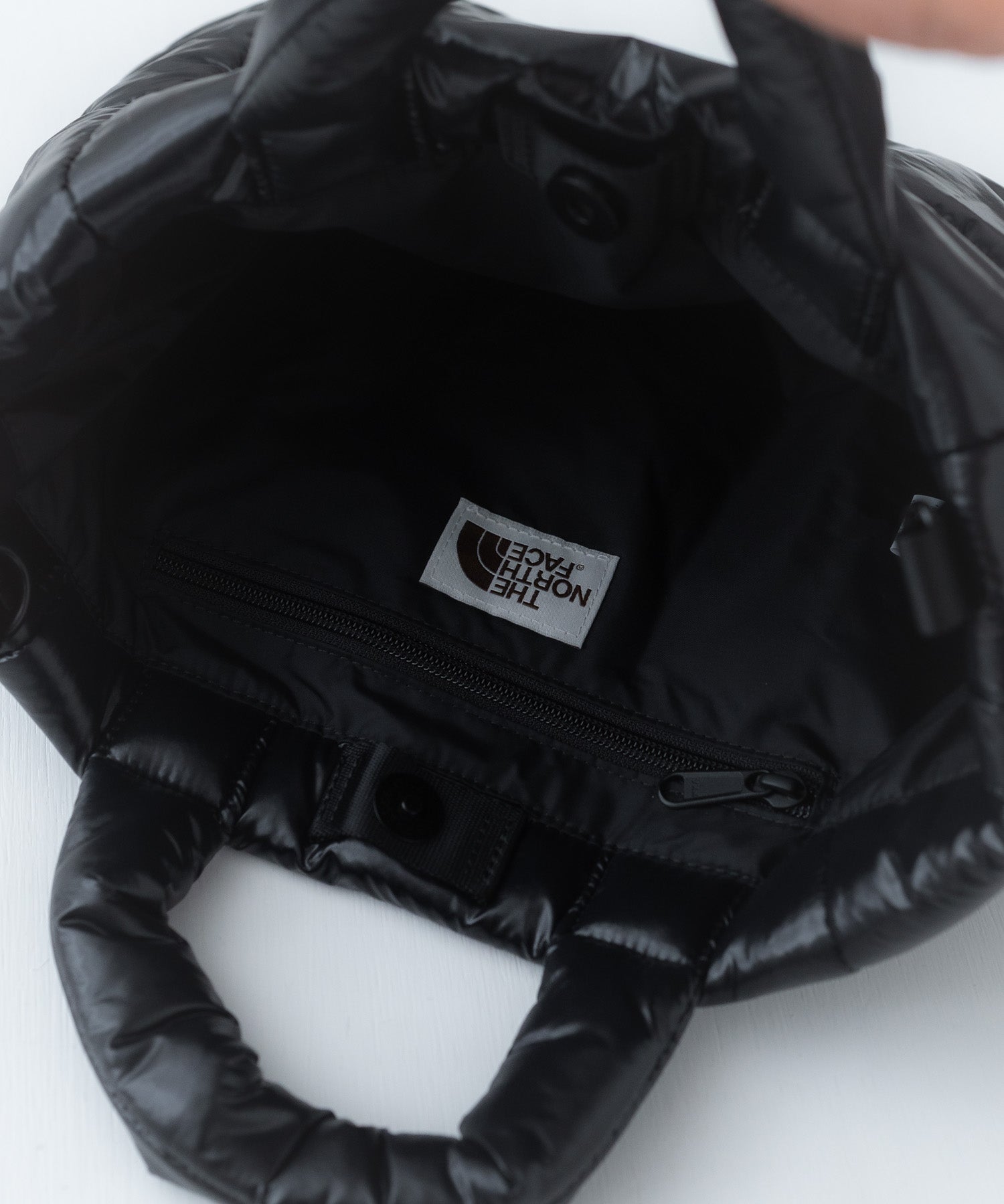 日本未展開モデル WHITE LABEL THE NORTH FACE PLUMPY TOTE BAG L 2WAYキルティングショルダートートバッグ 15361