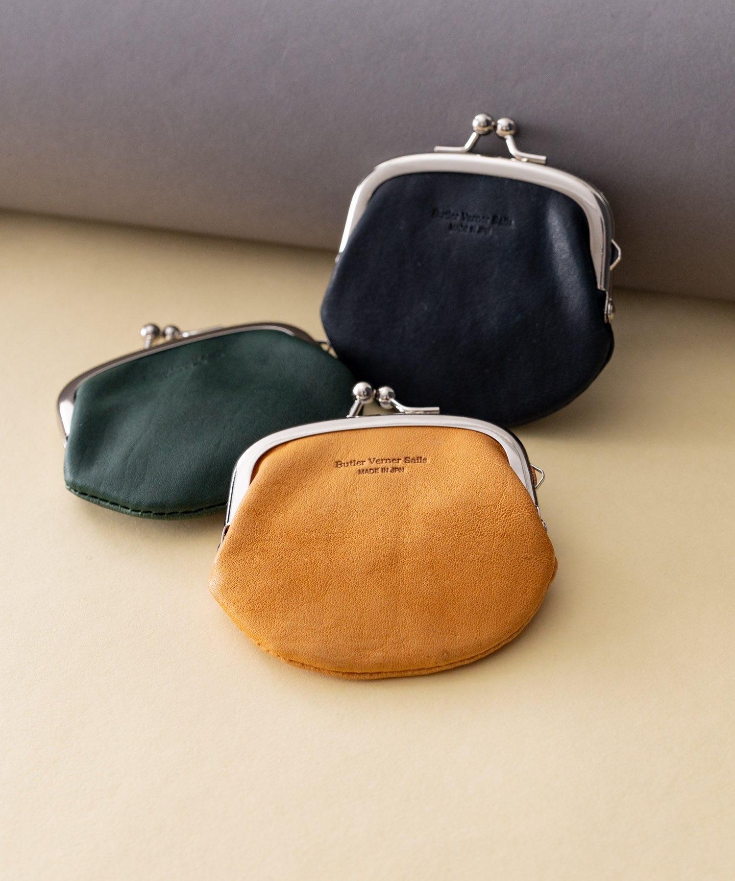 Butler Verner Sails バトラーバーナーセイルズ 日本製ホースレザーがま口小銭入れ JW-3002 15358