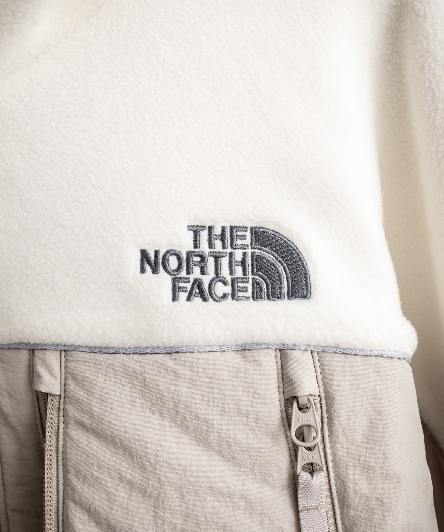 韓国店舗限定商品 THE NORTH FACE ザ・ノースフェイス M’S CRETA JACKET オーバーサイズロゴ刺繍ポーラテックラグランフリースジャケット 15457