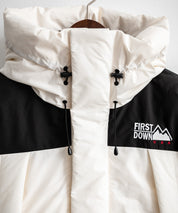 FIRST DOWN ファーストダウン WRAP DOWN PARKA DICROS MAURI フード付きラップダウンジャケット F942010 14980