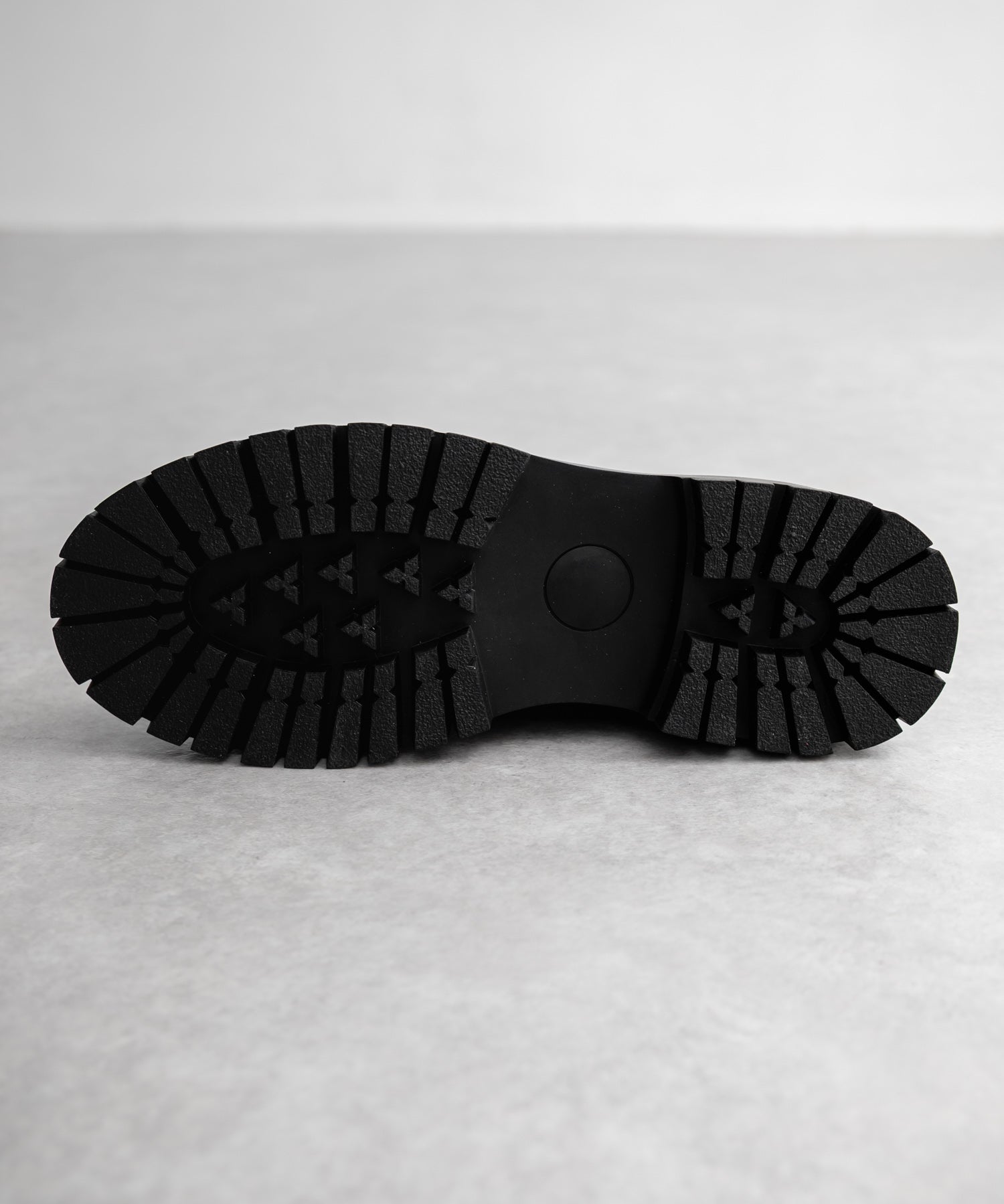 フェイクレザー厚底モカシンボートシューズ/デッキシューズ 15291