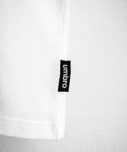 UMBRO アンブロ 別注コラボ オーバーサイズサイドライントラックワンポイントロゴ刺繍クルーネック半袖Tシャツ