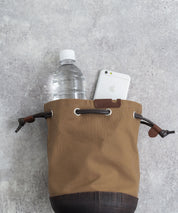 Butler Verner Sails バトラーバーナーセイルズ 日本製 国産 モールドレザー巾着ショルダー JA-2141 11034