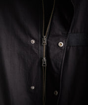 Audience オーディエンス 綿ナイロン高密度ポプリン M-90ロング丈スタンドネックモッズコート AUD7355 15252