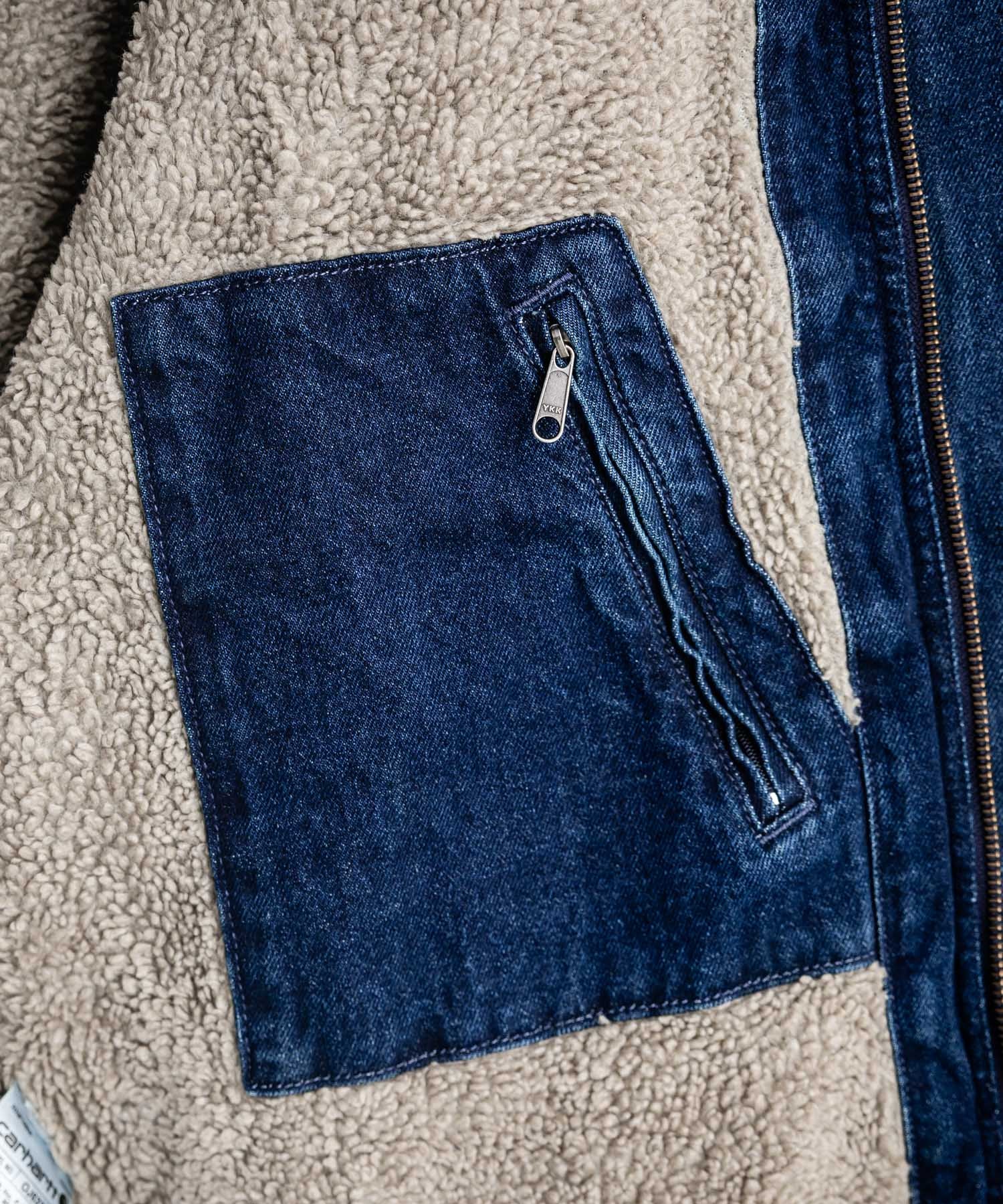 Carhartt カーハート Denim Berwick Jacket 裏ボアデニムジャケット/Gジャン 16541