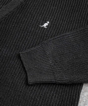 KANGOL カンゴール 別注コラボワンポイント刺繍ニットカーディガン