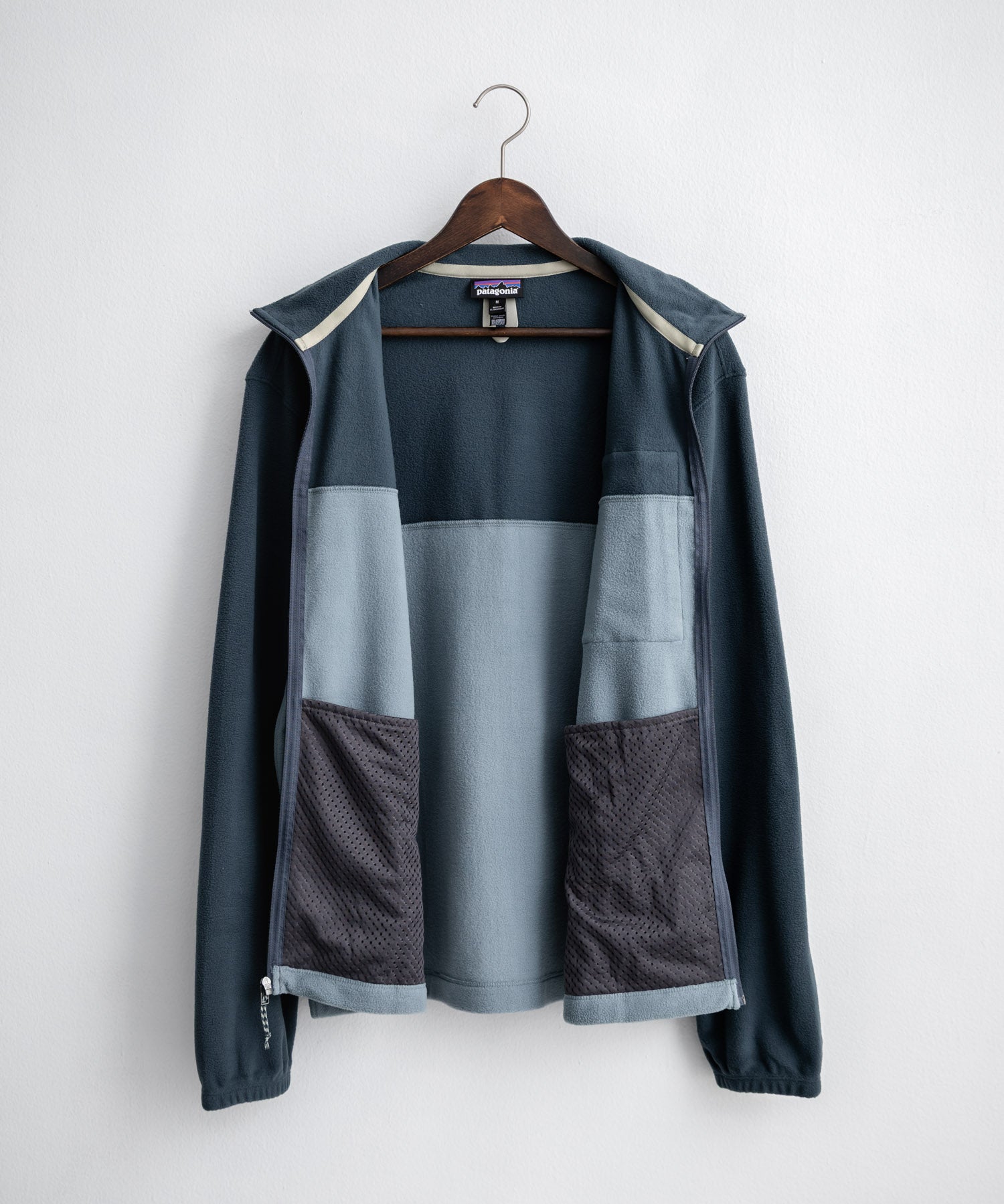Patagonia パタゴニア M S MICRO D PATCH POCKET JKT スタンドネックフリースジャケット/マイクロフリースジップアップブルゾン 16536