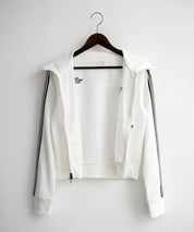 日本未展開モデル WHITE LABEL THE NORTH FACE W'S TNF TRACK JACKET 袖ラインショート丈トラックジャケット ジップパーカー 15532
