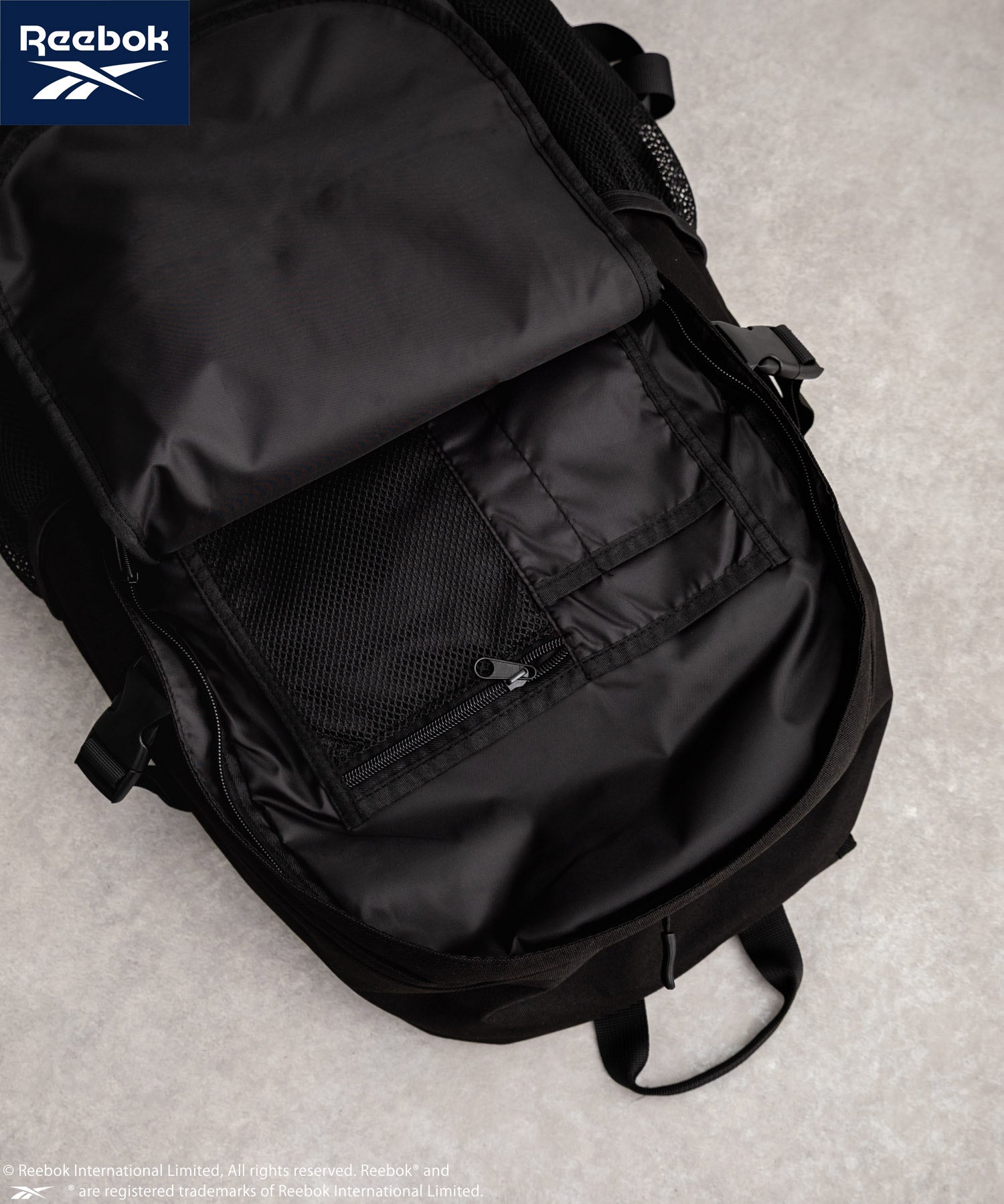 Reebok リーボック ショルダーバッグ付きバックパック/A4収納可能大容量リュック 14841
