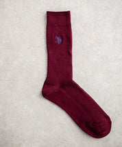 U.S. POLO ASSN. ユーエスポロアッスン ワンポイントロゴ刺繍3足アソートクルー丈ソックス 15069