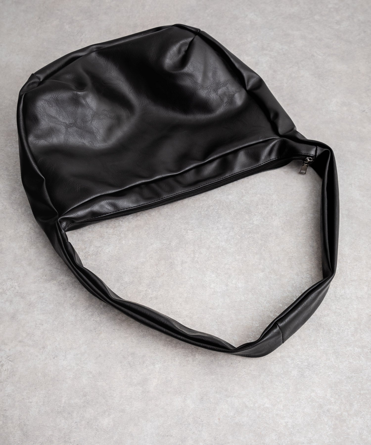 PUレザー ビッグショルダーバッグ 14290