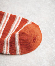 U.S. POLO ASSN. ユーエスポロアッスン マルチボーダーワンポイントロゴ刺繍3足アソートクォーター丈ソックス 15071