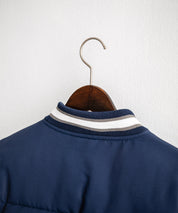U.S. POLO ASSN. ユーエスポロアッスン PADDED VARSITY JACKET オーバーサイズワンポイントロゴ刺繍中綿スタジャン / 配色切替パデッドジャケット 14894