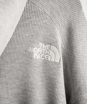 日本未展開モデル THE NORTH FACE ザ・ノースフェイス WHITE LABEL ホワイトレーベル WAFFLE HOOD PULLOVER オーバーサイズワッフルミニボックスロゴ刺繍パーカー 15065