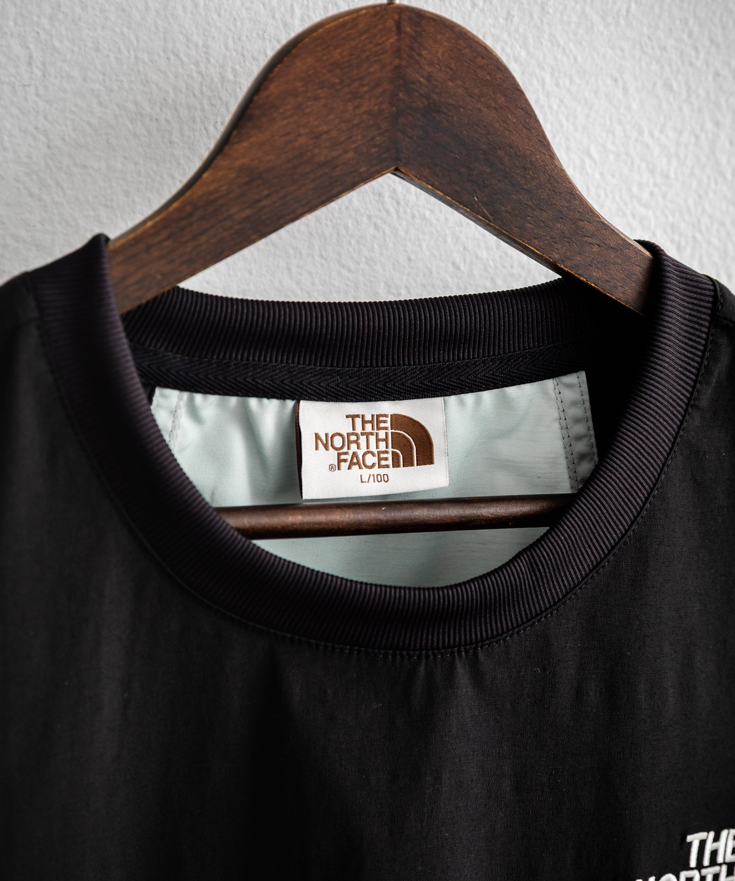 日本未展開モデル THE NORTH FACE ザ・ノースフェイス ALBANY CREWNECK 長袖ナイロンクルーネックプルオーバー 14477