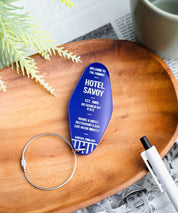Butler Verner Sails 日本製 CHECK IN KEY TAG ワイヤーリングアクリルキーホルダー JA-3088 16239