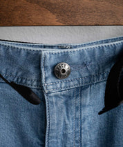 THE NORTH FACE WHITE LABEL BRIS DENIM SHORTS ロゴ刺繍ワイドデニムイージーショートパンツ 16164