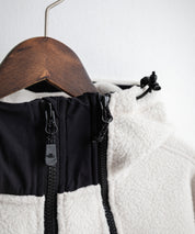 日本未展開モデル THE NORTH FACE ノースフェイス WHITE LABEL ホワイトレーベル TROMS FLEECE JACKET ショートボアフリースフーディージャケット 16565